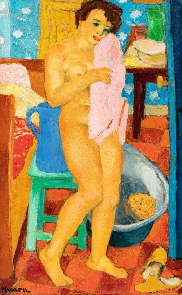 La toilette à l'auberge